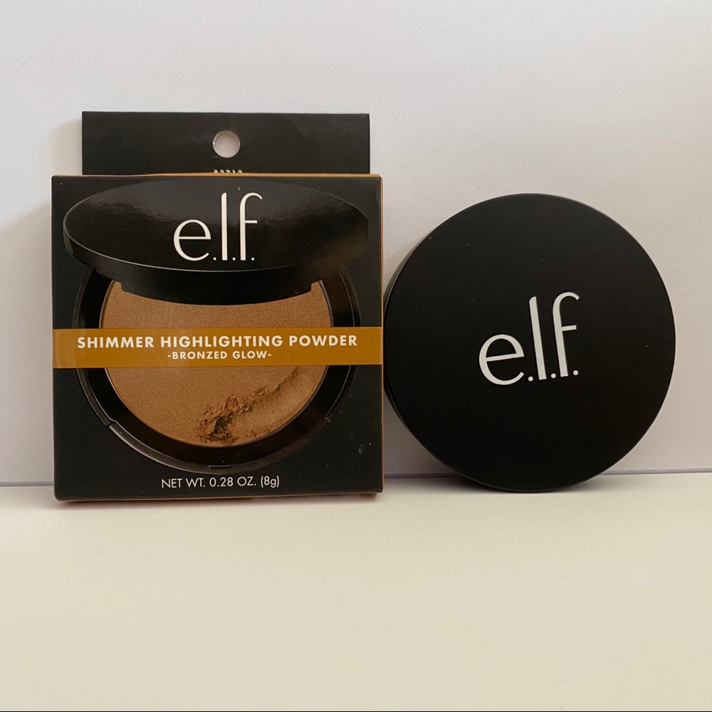 Elf Shimmer Highlighting Powder in Bronzed Glow
